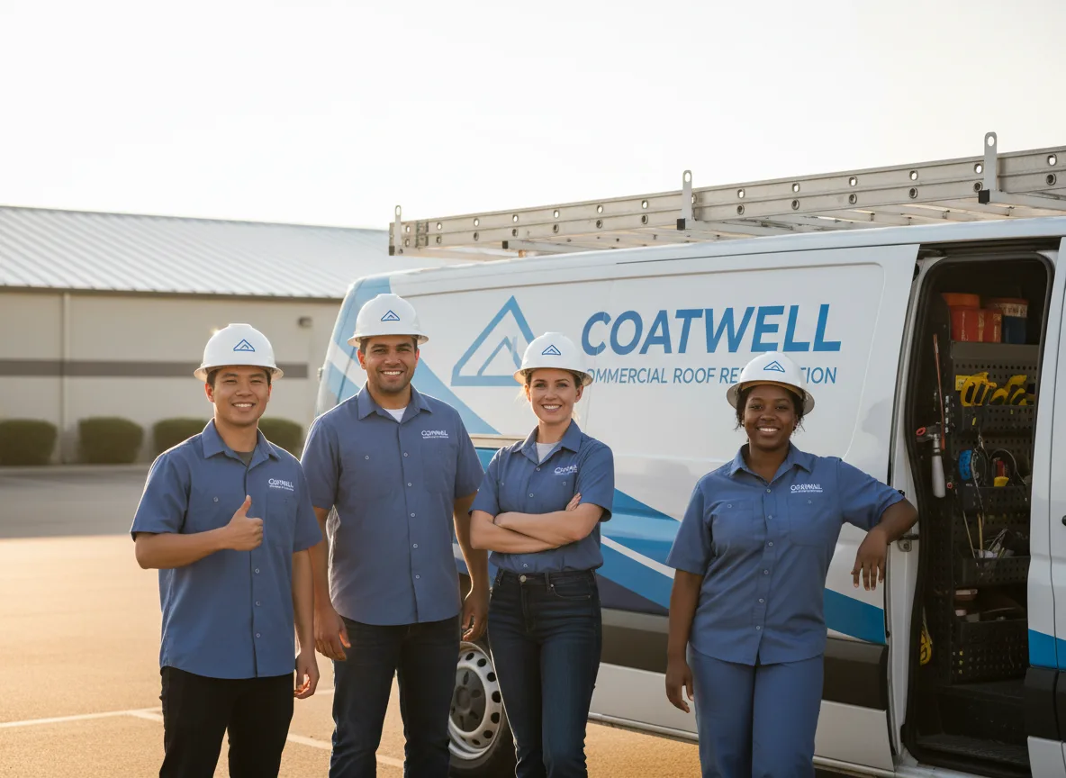 Commercial roof coating company in Newington, GA